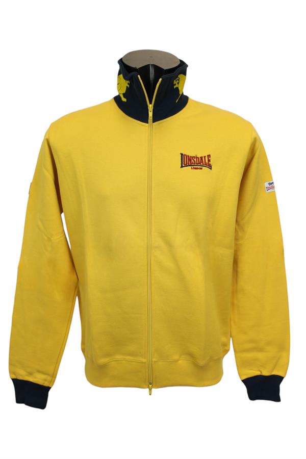 LONSDALE LONDON FELPA CON ZIP VINTAGE