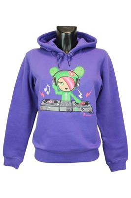 TOKIDOKI SANDY DJ FELPA CON CAPPUCCIO