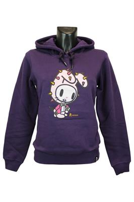 TOKIDOKI BIANCONIGLIO FELPA CON CAPPUCCIO