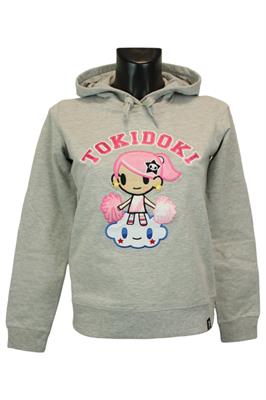 TOKIDOKI CHEERLEADER FELPA CON CAPPUCCIO