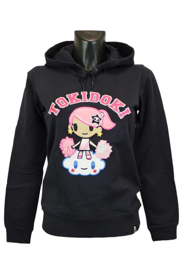 TOKIDOKI CHEERLEADER FELPA CON CAPPUCCIO