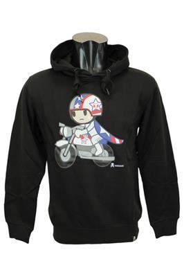 TOKIDOKI BIKE STREET FELPA CON CAPPUCCIO