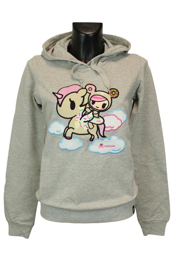 TOKIDOKI JELLYFISH FELPA CON CAPPUCCIO