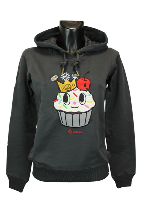 TOKIDOKI MUFFIN BASIC FELPA CON CAPPUCCIO