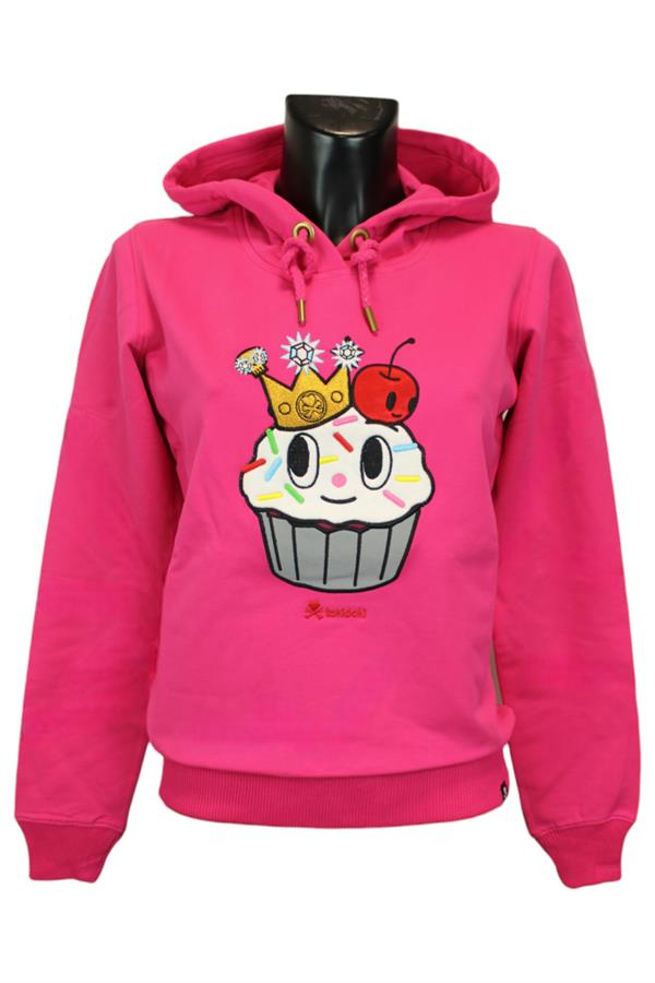 TOKIDOKI MUFFIN BASIC FELPA CON CAPPUCCIO