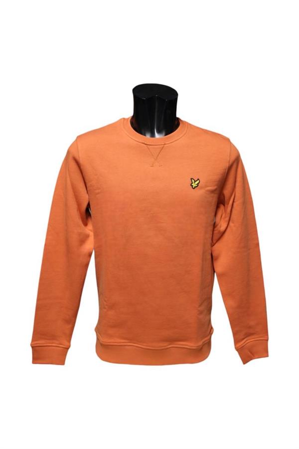 LYLE & SCOTT CREW NECK BRUSHBACK SWEATSHIRT FELPATA