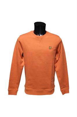 LYLE & SCOTT CREW NECK BRUSHBACK SWEATSHIRT FELPATA