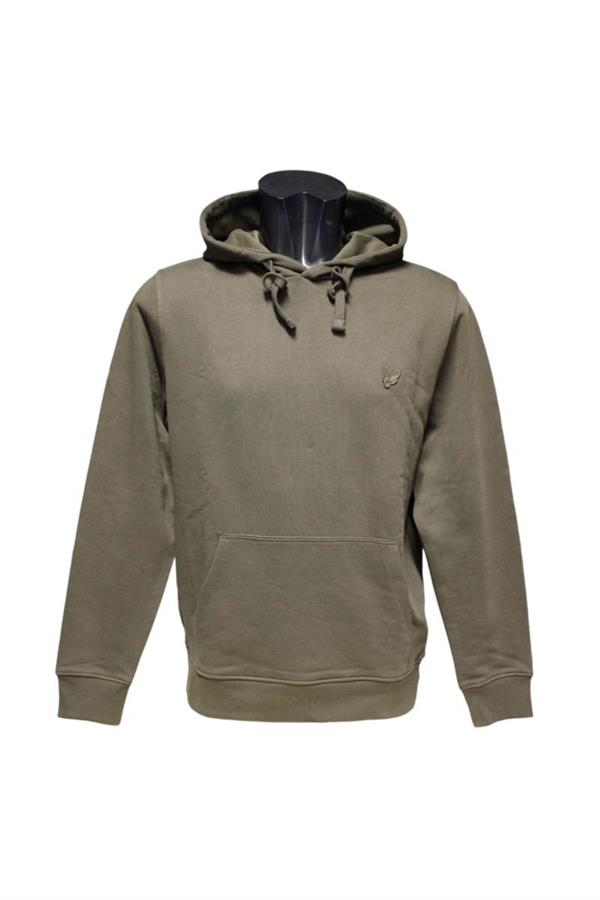 LYLE & SCOTT TONAL EAGLE PULLOVER HOODIE GARZATA