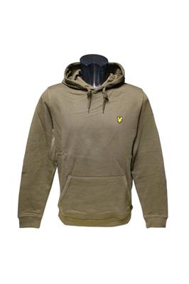 LYLE & SCOTT BRUSHBACK PULLOVER HOODIE FELPATA