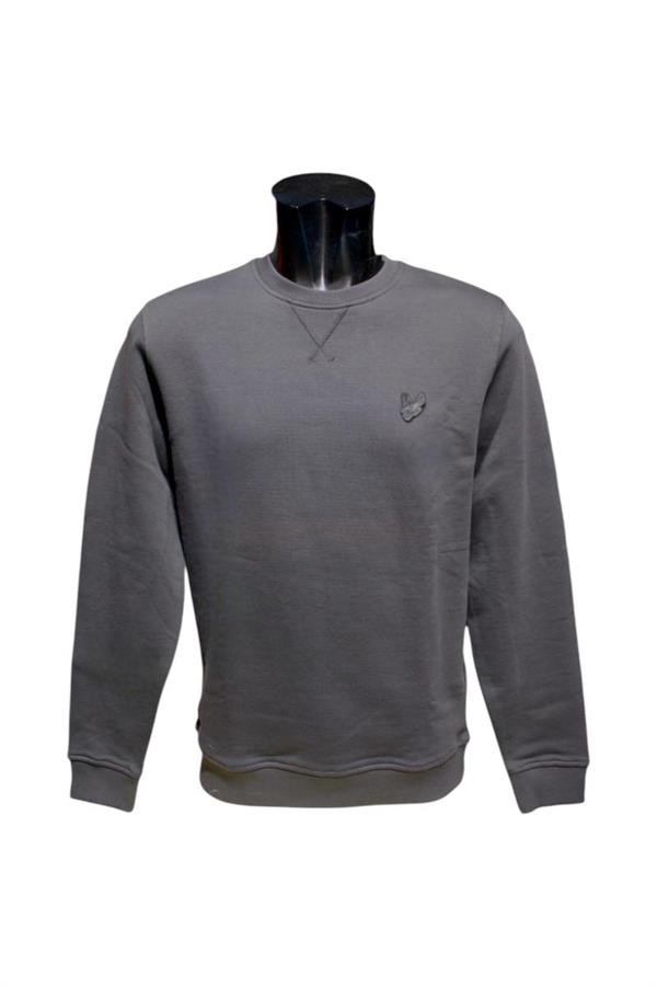 LYLE & SCOTT TONAL EAGLE CREW NECK SWEATSHIRT GARZATA