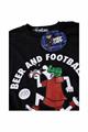 ANDY CAPP T-SHIRT BEER AND FOOTBALL