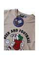 ANDY CAPP T-SHIRT BEER AND FOOTBALL